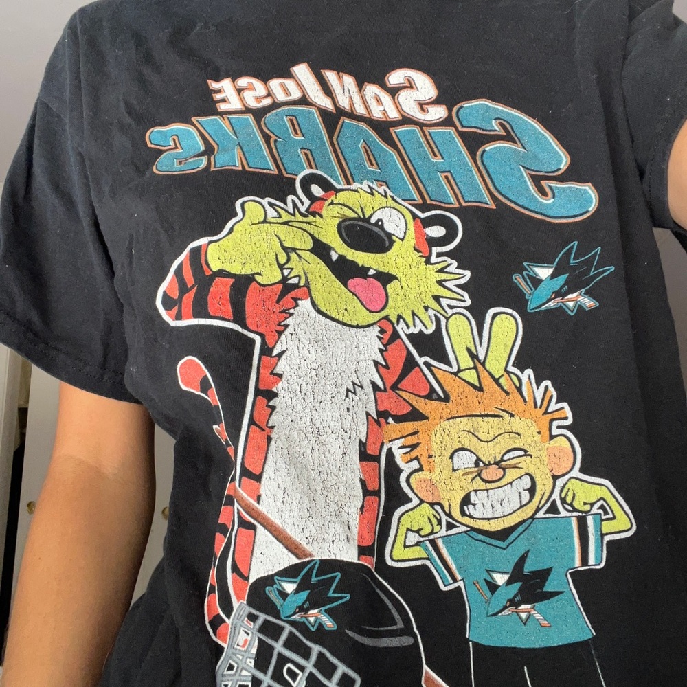 - San Jose Sharks Vintage Tee Shirt